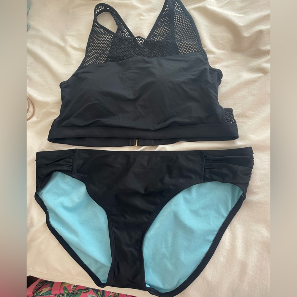 Mesh Accent Bikini XL